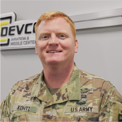 SOLDIER BRINGS EXPERIENCE IN THEATER TO CENTER S&T ROLE